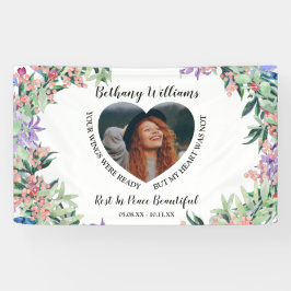 Memorial zum Personalisierten Foto Banner