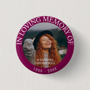 Memorial zum personalisierten Foto Button