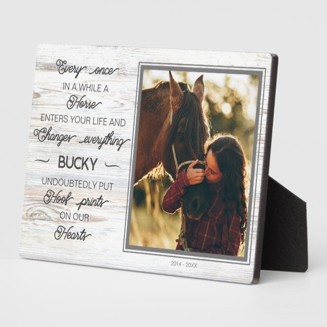 Memorial zum personalisierten Foto Fotoplatte (Seite)