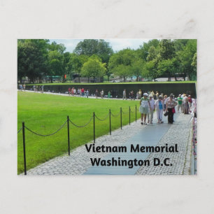 Memorial zum Vietnamkrieg Postkarte