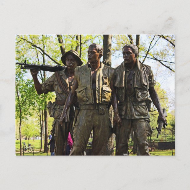 Memorial zum Vietnamkrieg Postkarte (Vorderseite)
