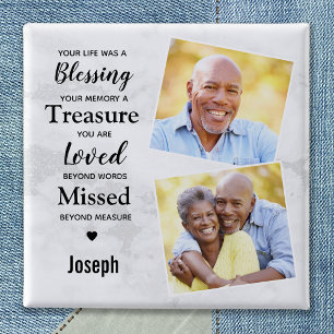 Memorials Erinnerung an das benutzerdefinierte 2-F Button