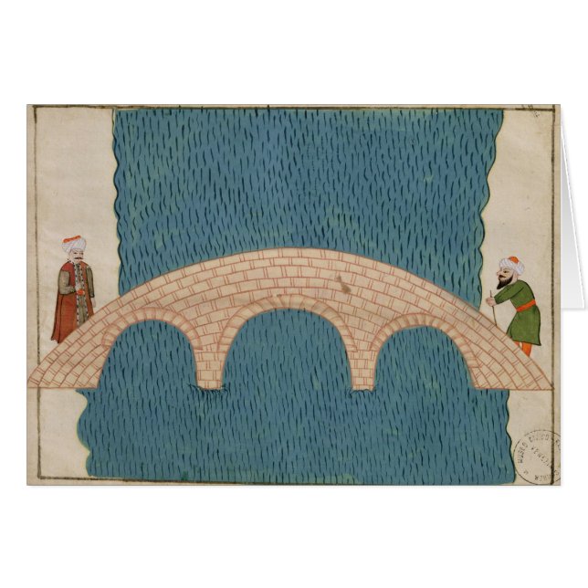 Memorie Turchesche, welches die Galata Brücke (Vorderseite (Horizontal))