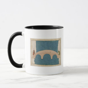 Memorie Turchesche, welches die Galata Brücke Tasse