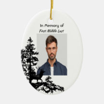 Memory Keepake Masculine Stag Deg