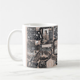 MEMORY MAPS MUG, ROSE // LONDON KAFFEETASSE