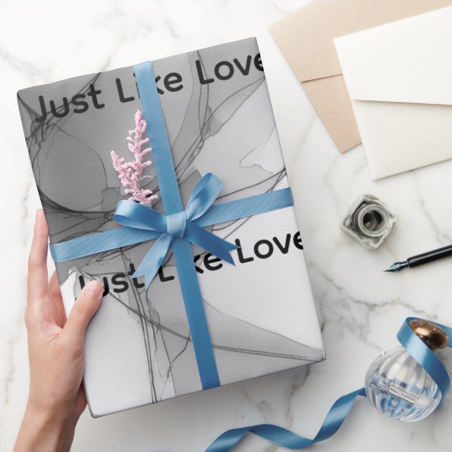 MemoryUs Geschenkpapier – Design Just Like Love (Schenken)