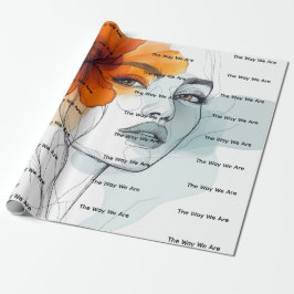 MemoryUs Geschenkpapier – So wie wir sind Design