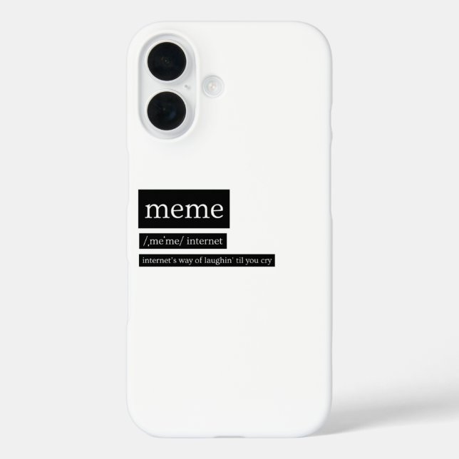Memos - Aussprache und Definition-T - Shirt Case-Mate iPhone Hülle (Rückseite)