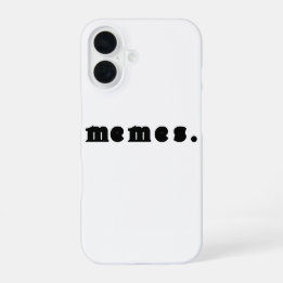 Memos T - Shirt - Funny Internet Culture iPhone 16 Hülle