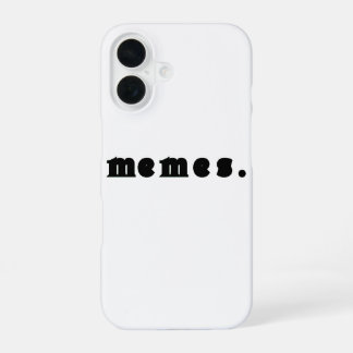 Memos T - Shirt - Funny Internet Culture iPhone 16 Hülle