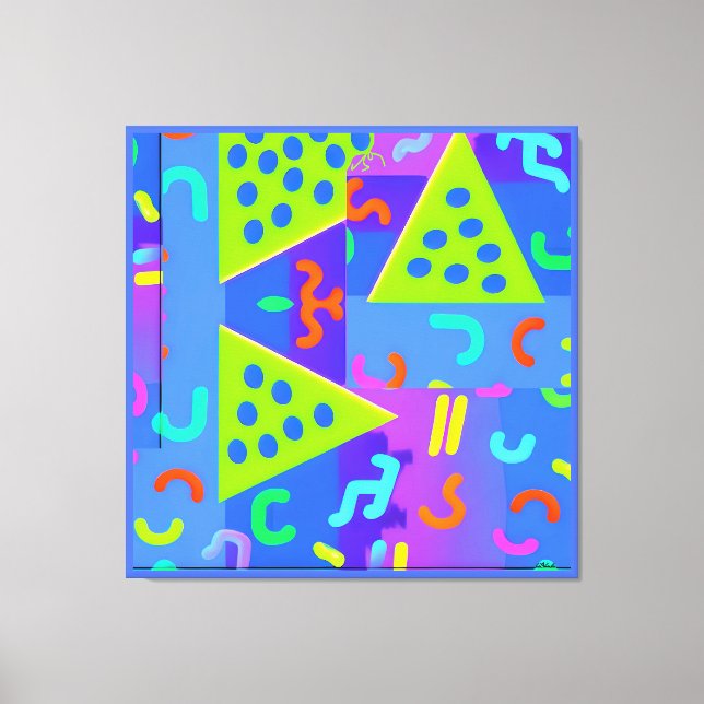 Mempherciser Machenschaften Leinwanddruck (Vorderseite)