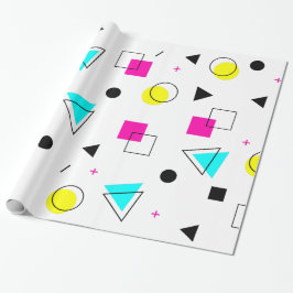 Memphis 80" s-Entwurfs-Packpapier Geschenkpapier
