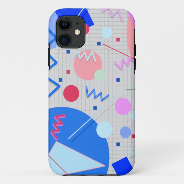 Memphis #82 Case-Mate iPhone hülle (Rückseite)