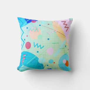 Memphis #82 Greenleaf Kissen