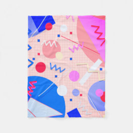 Memphis #82 Sangria Fleecedecke