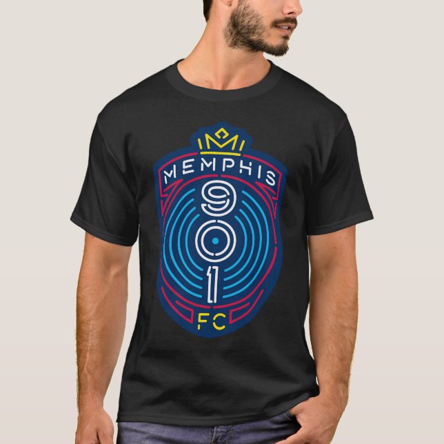 Memphis 901 FC-Logo1 Classic T-Shirt (Vorderseite)