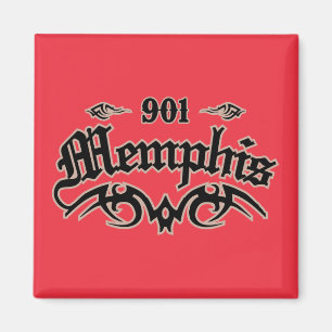 Memphis 901 magnet