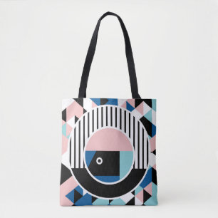 Memphis abstraktes Plakatdesign. Gesichtsgeometrie