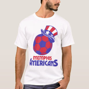 Memphis American MISL Retro T - Shirt Indoor Socce