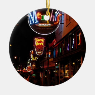 Memphis auf dem Baum Keramikornament