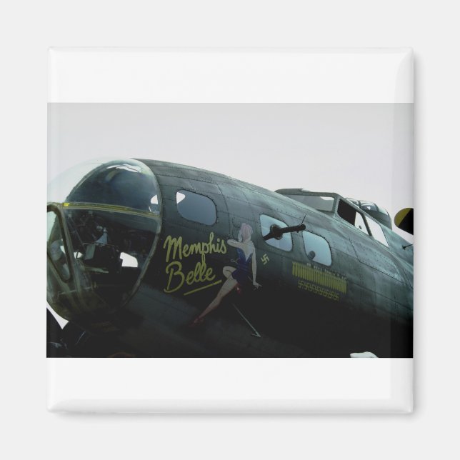 Memphis Belle, Nase Art Magnet (Vorne)