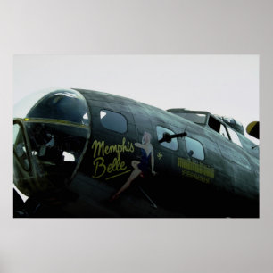 Memphis Belle, Nase Art Poster