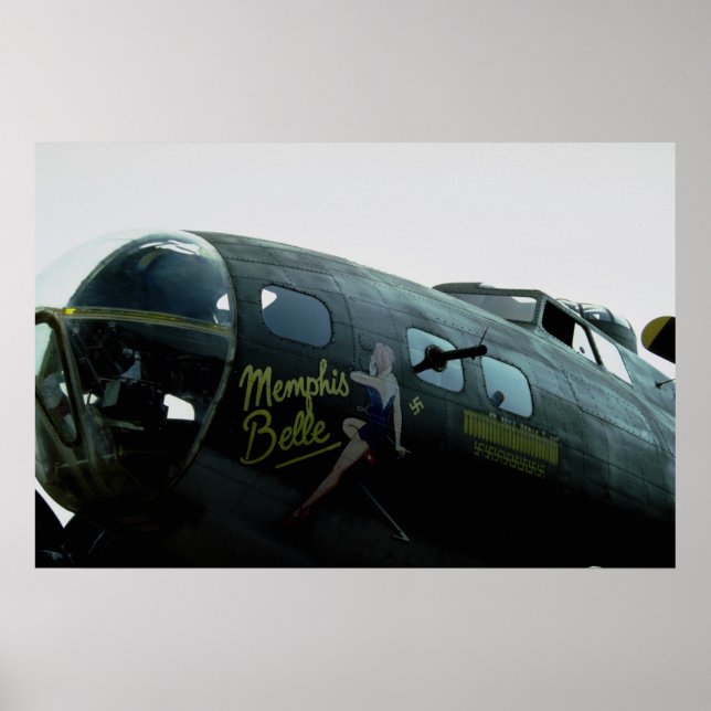 Memphis Belle, Nase Art Poster (Vorne)