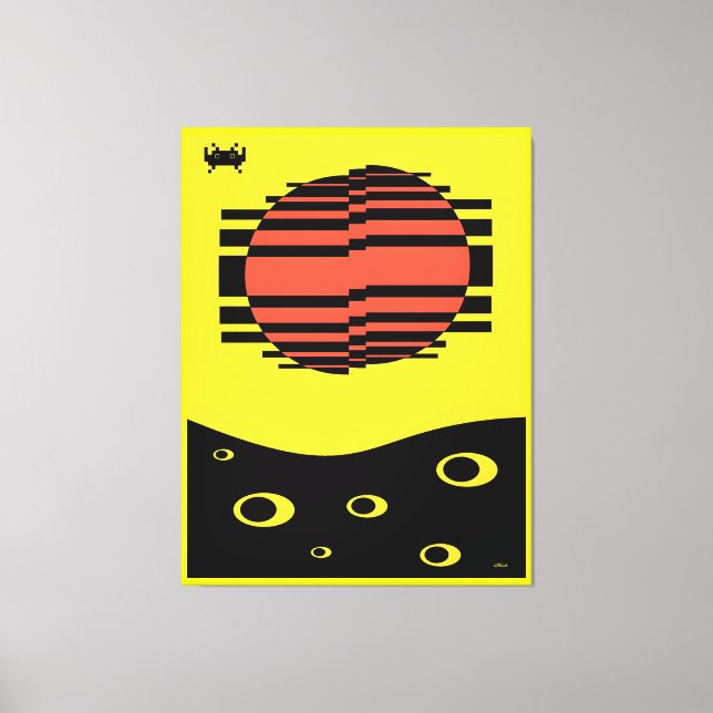 Memphis Bitossi Dream Leinwanddruck (Vorderseite)