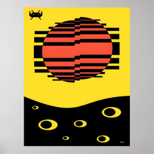 Memphis Bitossi Traum Poster