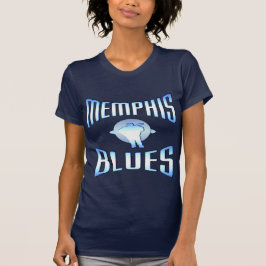 Memphis-Blues-Dunkelheits-T-Shirts T-Shirt