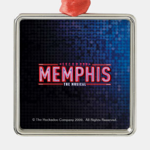 MEMPHIS - das musikalische Logo Ornament Aus Metall