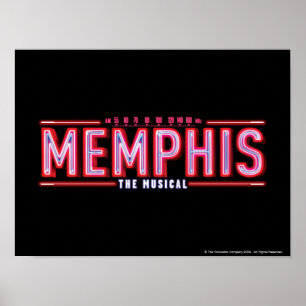 MEMPHIS - Das musikalische Logo Poster
