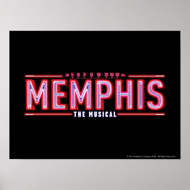 MEMPHIS - Das musikalische Logo Poster (Vorne)