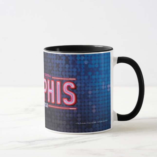 MEMPHIS - das musikalische Logo Tasse (Rechts)