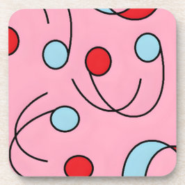 Memphis Design Drupes Getränkeuntersetzer