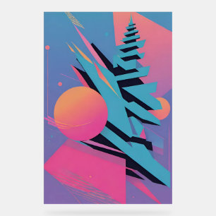 Memphis Design - Ken Gage Art Acrylschild