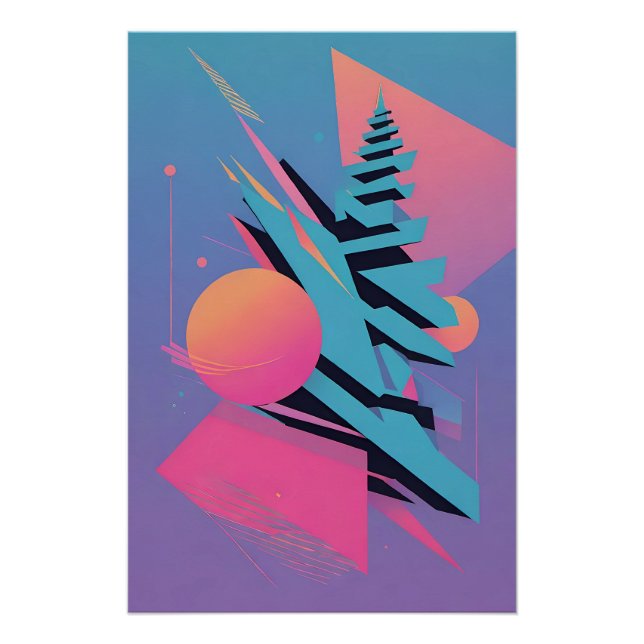 Memphis Design - Ken Gage Art Poster (Vorderseite)