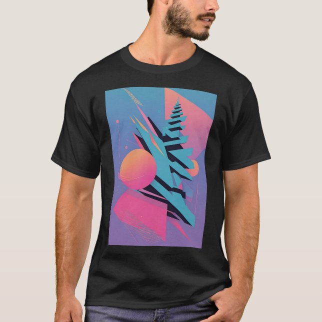 Memphis Design - Ken Gage Art T-Shirt (Vorderseite)