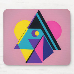 Memphis Design Wohnen Mousepad