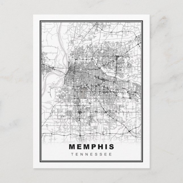Memphis Karte (Vorderseite)