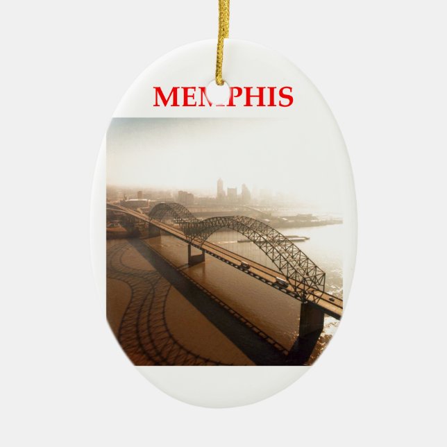 Memphis Keramik Ornament (Vorne)