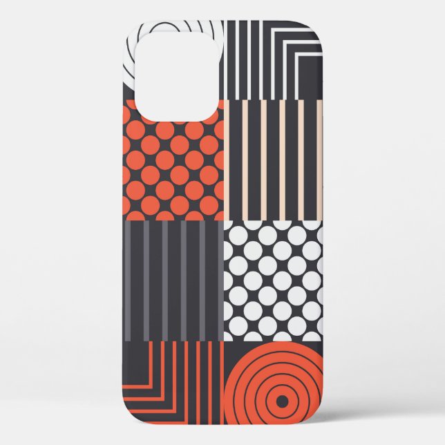 Memphis Magic: Geometrischer Bannerspass Case-Mate iPhone Hülle (Rückseite)