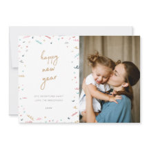 Memphis New Year's Foto Card