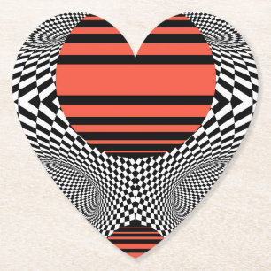 Memphis OpArt Untersetzer