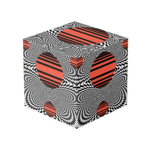 Memphis OpArt Würfel