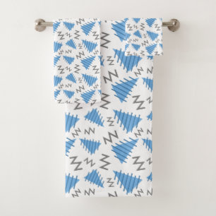 Memphis Pattern Handtuch-Set Badhandtuch Set