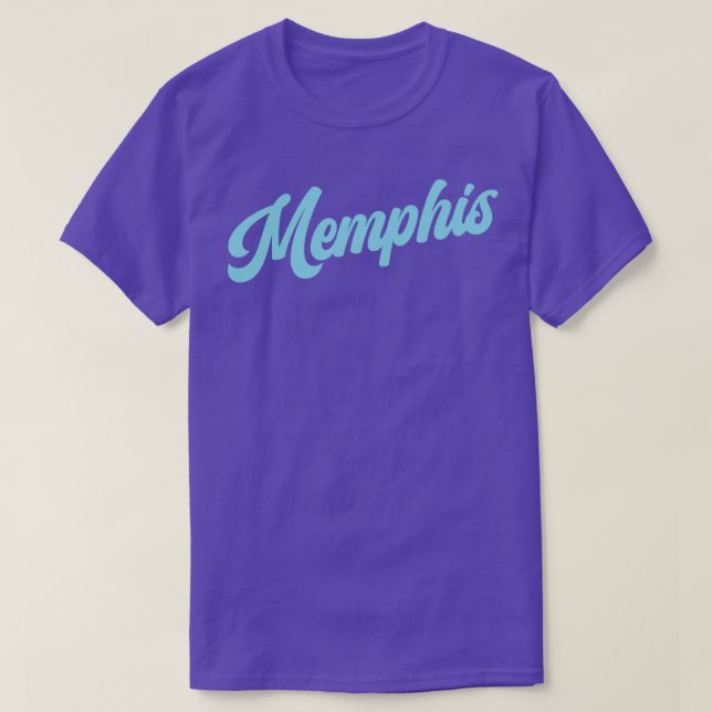Memphis Retro Memphis Grizzlies T-Shirt (Design vorne)