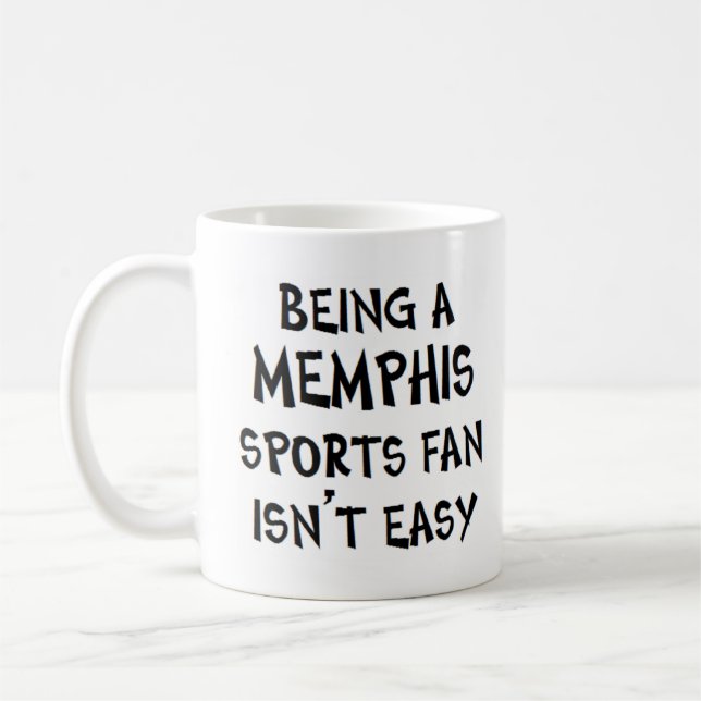 Memphis-Sportfan, der ist Kaffeetasse (Links)