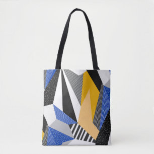 Memphis Style: Creative Geometric Collage.